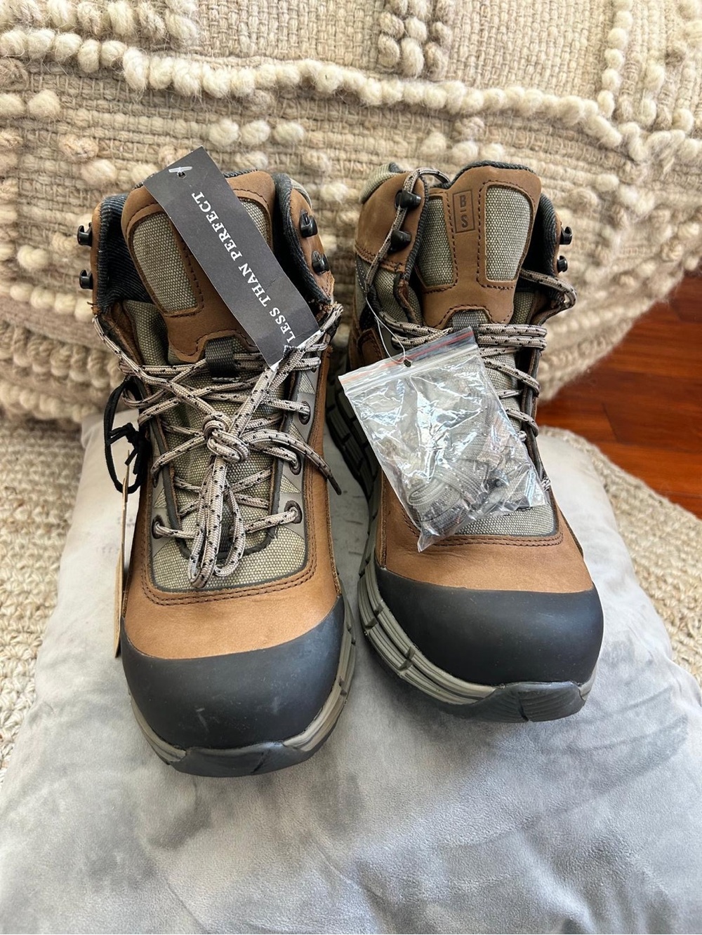 Men's Brown & Black Hiking Boots - Rugged Trail Performance